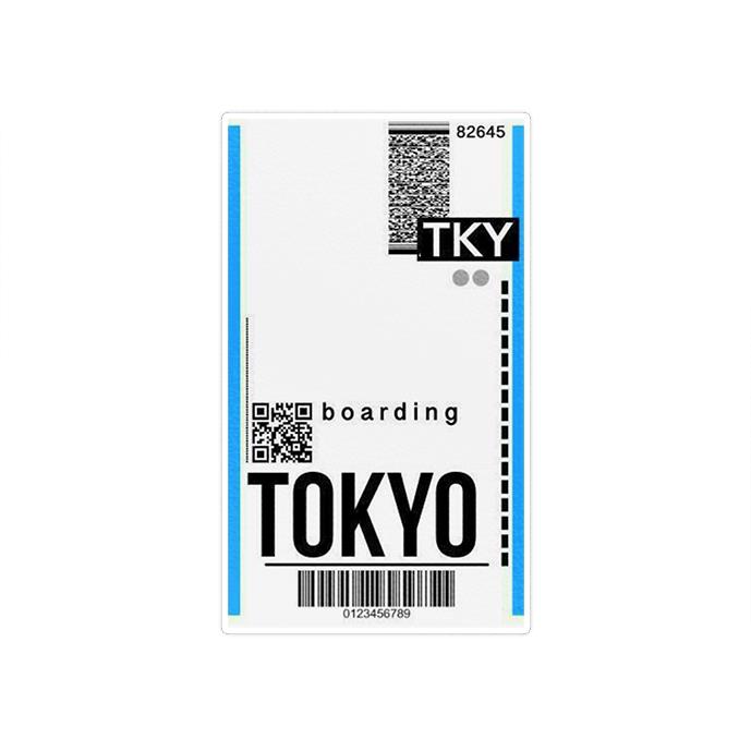 استیکر لپ تاپ ماسا دیزاین طرح TOKYO مدل STK1688